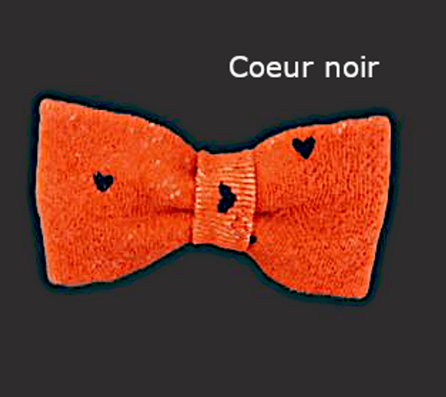 Barrette Nœud anti-glisse 3