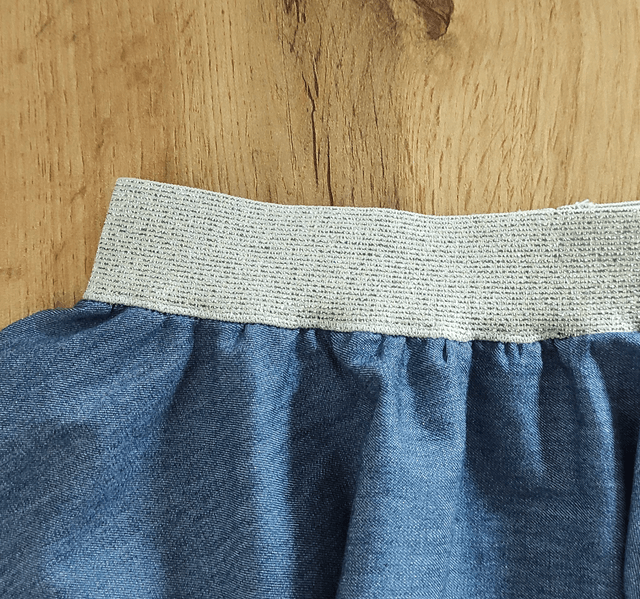 Jupe Patineuse en jeans