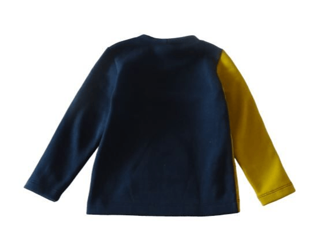 Sweat avec empiècement triangle