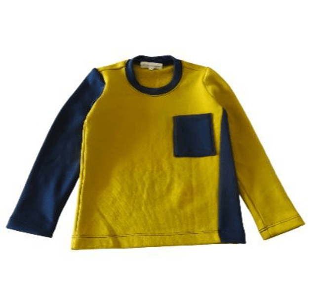 Sweat avec empiècement triangle