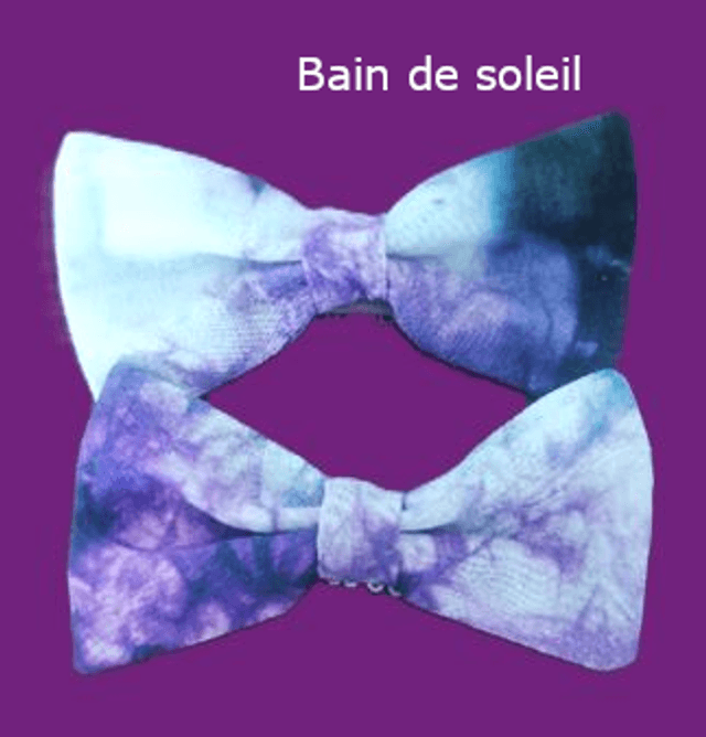 Barette Nœud anti-glisse 2