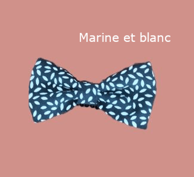 Barrette Nœud anti-glisse 3