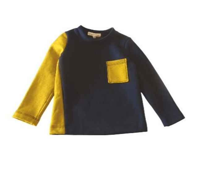 Sweat avec empiècement triangle